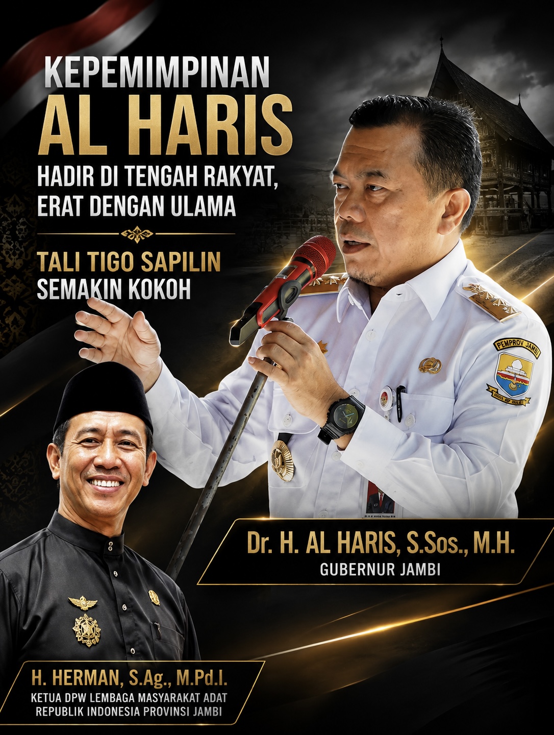 Kepemimpinan Al Haris: Hadir di Tengah Rakyat, Erat dengan Ulama, Tali Tigo Sapilin Semakin Kokoh