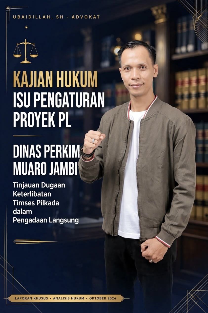 KAJIAN HUKUM ISU PENGATURAN PROYEK PL DINAS PERKIM MUARO JAMBI